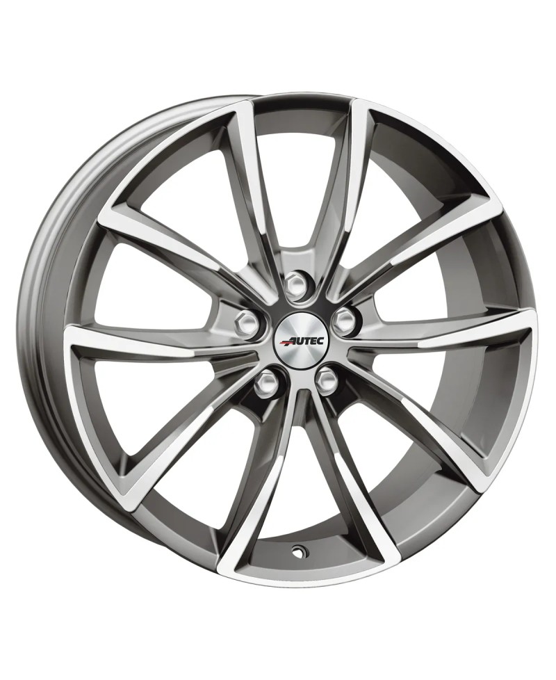 Jante ALU, Autec ASTANA Titanium silver polished 8X19 5/ 112 ET45, Alésage 57.1