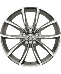 Jante ALU, Autec ASTANA Titanium silver polished 8X19 5/ 112 ET45, Alésage 57.1