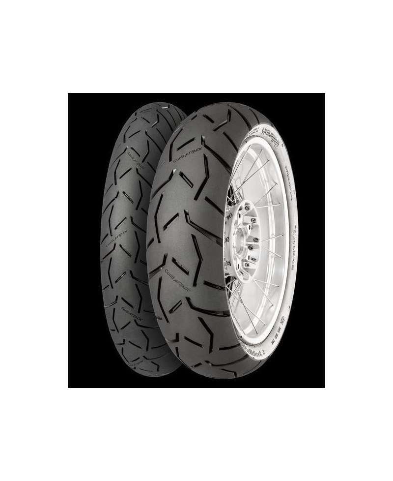 Pneu moto,  Continental TRAILATTACK 3 Rear 170/ 60 ZR17  72W TL