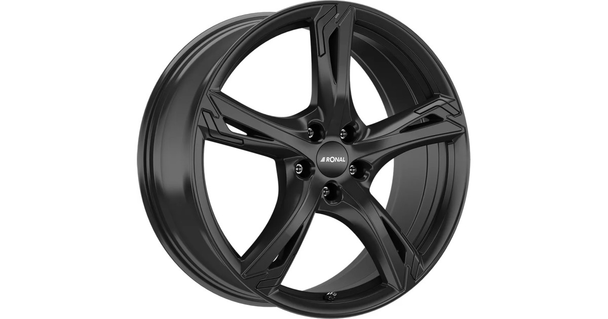 Jante ALU, Ronal R62 JETBLACK, 7.5X18 5/ 112 ET35, Alésage 76