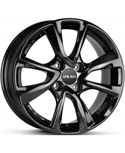 Jante Alu OXXO  Oberon 4 Black (OX07) 6,5x17 4x100 ET50 , Alésage 54.1