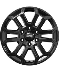 Jante ALU, CMS C35 Noir Brillant, 8X18 6/ 139.7 ET38, Alésage 67.1