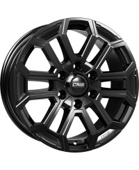 Jante ALU, CMS C35 Diamant Noir Brillant, 8X18 6/ 139.7 ET38, Alésage 67.1