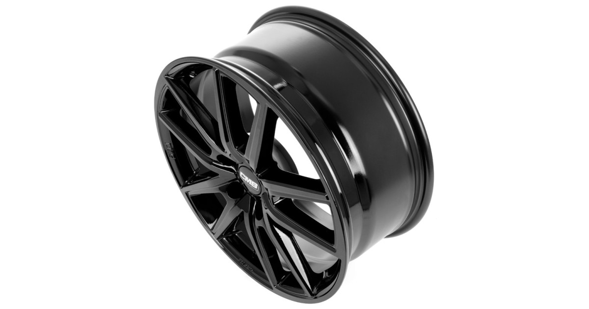 Jante ALU, CMS C30 Noir Brillant 7.5X18 5/ 112 ET51 , Alésage 57.1