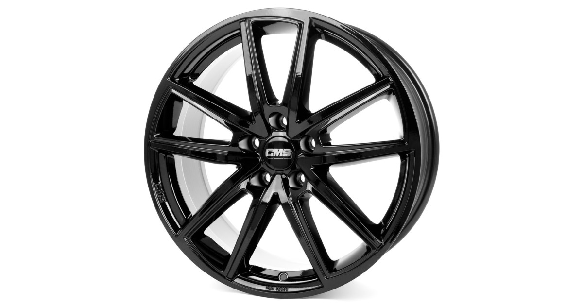 Jante ALU, CMS C30 Noir Brillant, 7.5X18 5/ 112 ET53.5, Alésage 66.6