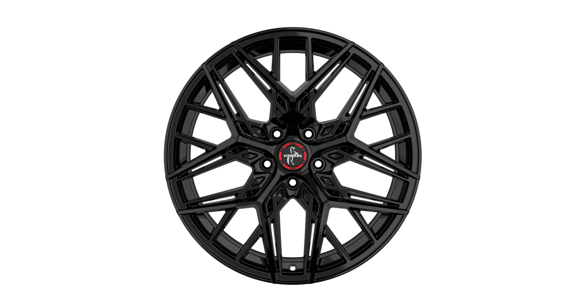 Jante ALU, Keskin Tuning KT25 BLACK PAINTED 5/114.3 ET45, Alésage 72.6