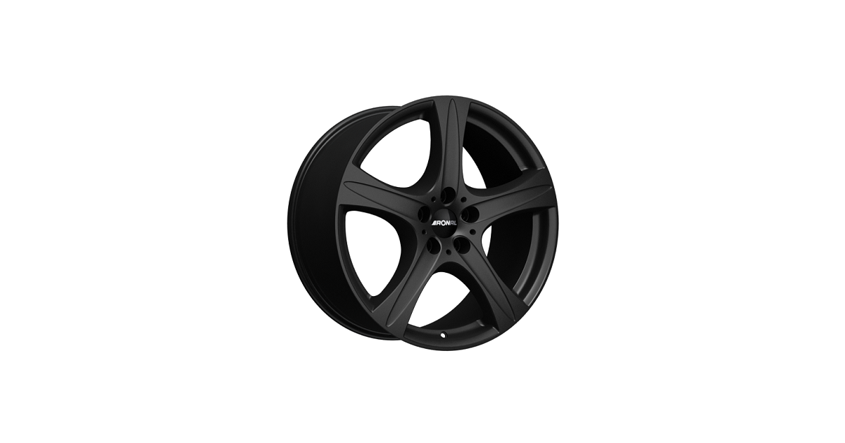 Jante ALU, Ronal R55SUV/MB/ET43 MATTSCHWARZ, 8.50X18 5/130 ET43, Alésage 84.1