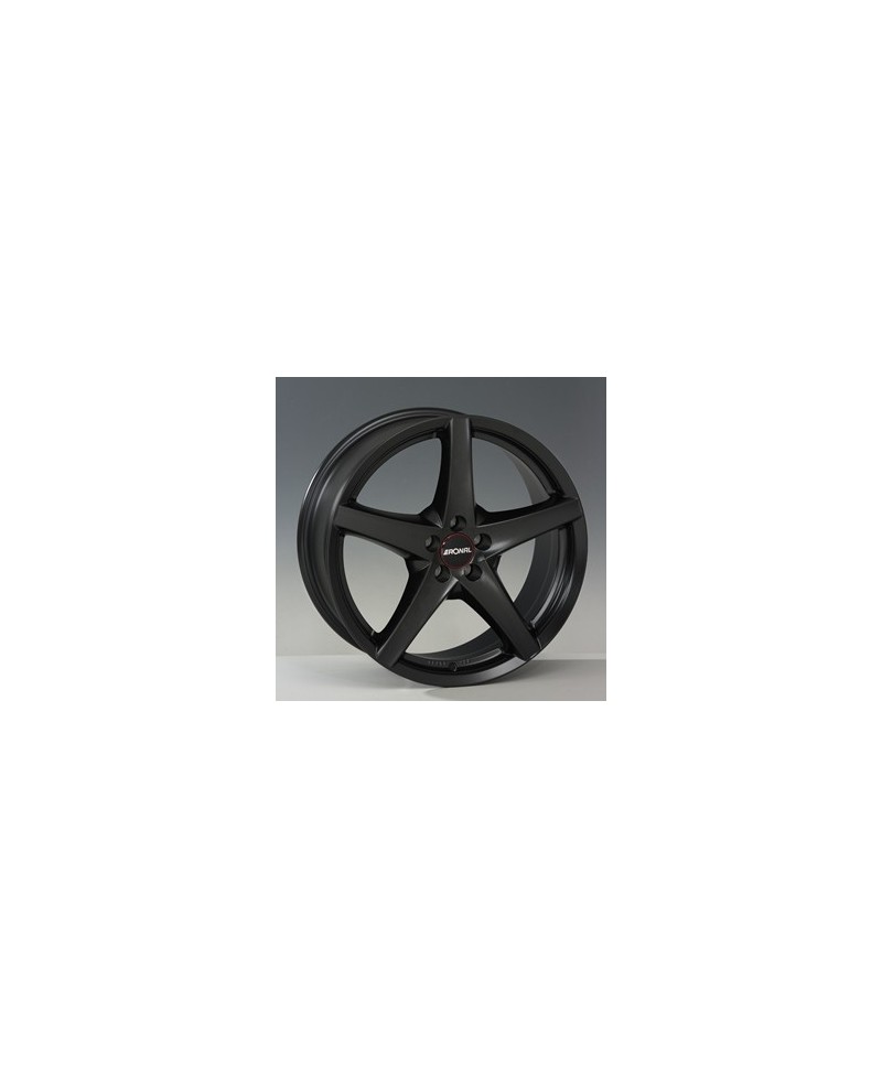 Jante ALU, Ronal R41/MB/ET42 mattschwarz, 8X17 5/120 ET42, Alésage 82