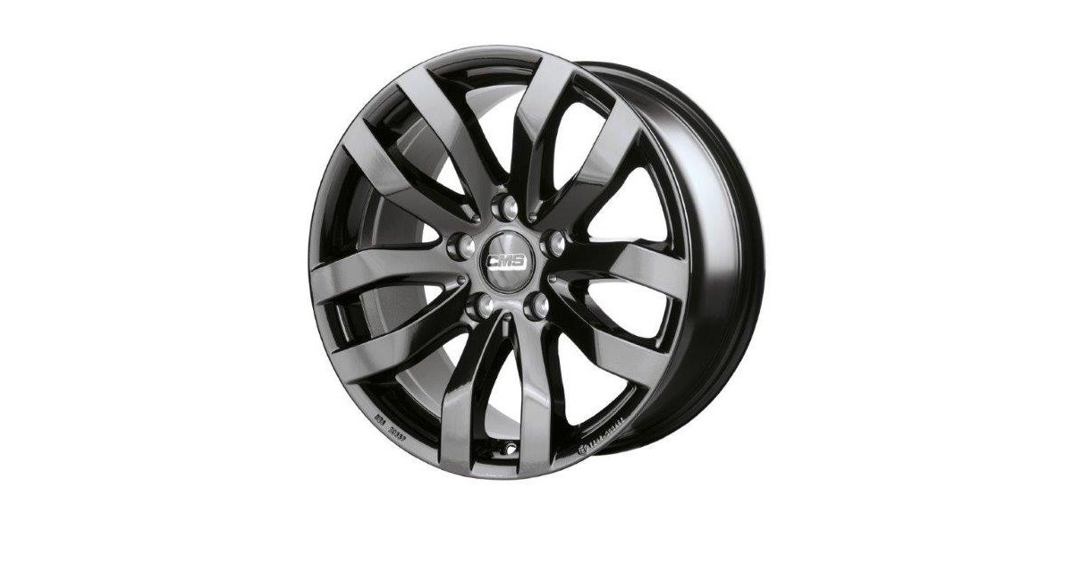 Jante ALU, CMS C22 Complete Black Gloss 7.5X17 5/ 112 ET35, Alésage 66.6